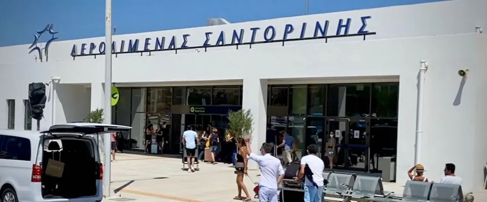 Helvetic Airways JTR Terminal – Santorini Airport
